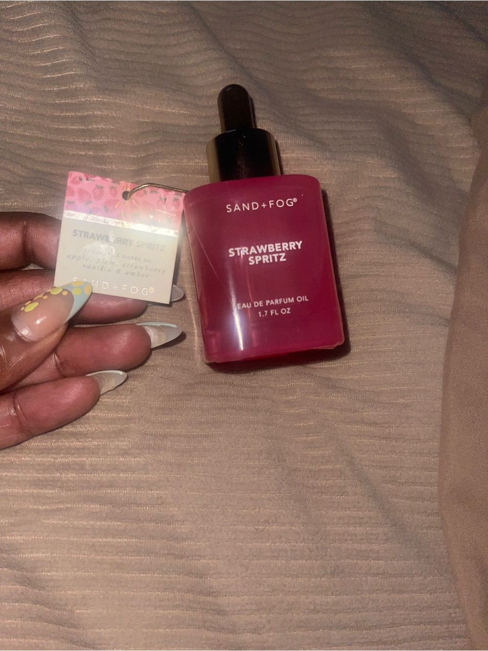 Sand + Fog body oil strawberry spritz oil